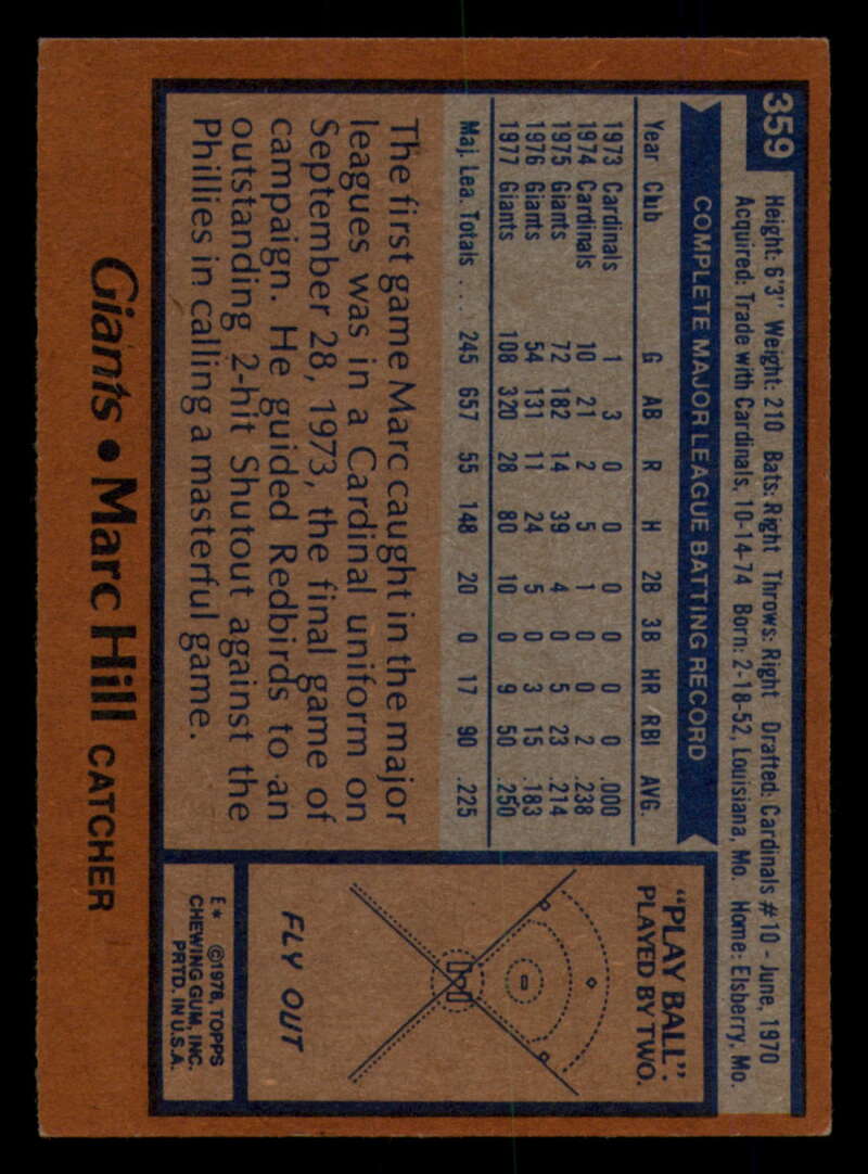 1978 Topps Baseball #316 - #365 - Complete your set - Pick your card - Picture 429 of 491