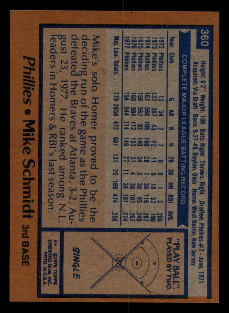 1978 Topps Baseball #316 - #365 - Complete your set - Pick your card - Picture 439 of 491