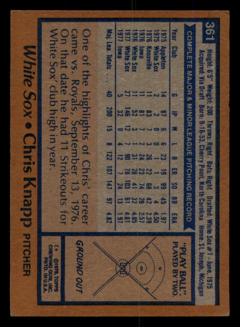 1978 Topps Baseball #316 - #365 - Complete your set - Pick your card - Picture 445 of 491