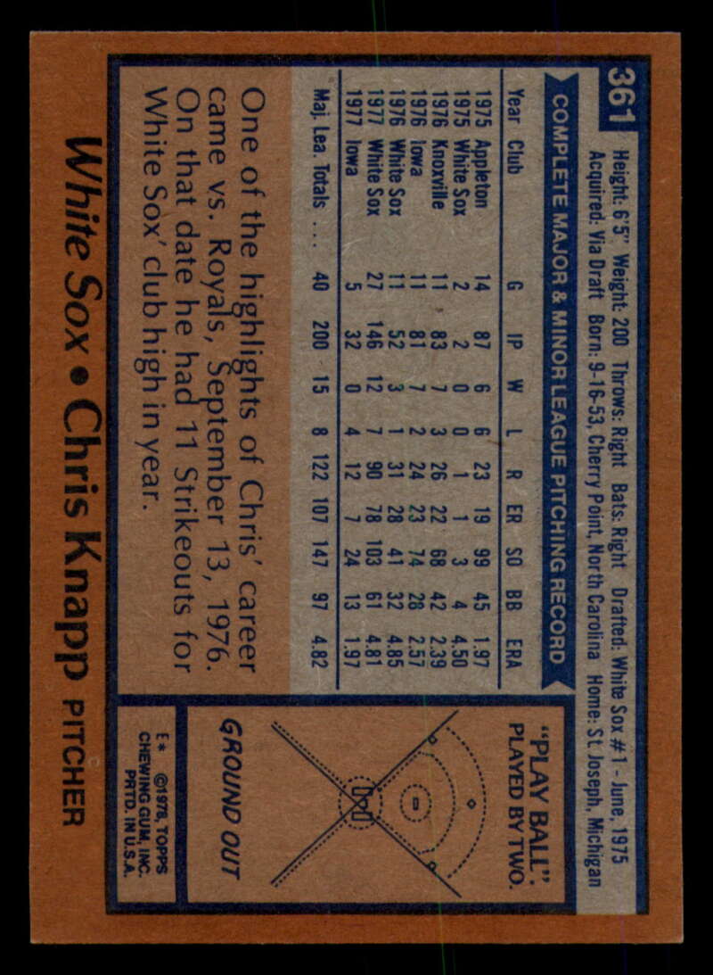 1978 Topps Baseball #316 - #365 - Complete your set - Pick your card - Picture 449 of 491