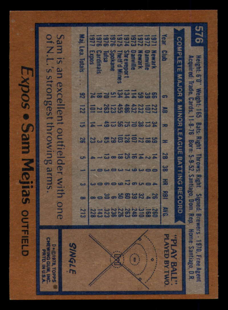 1978 Topps Baseball #571 - #625 - Complete your set - Pick your card - Picture 35 of 499