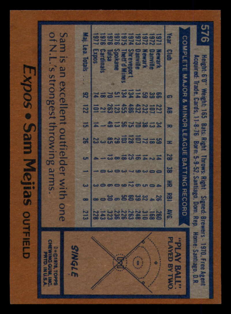 1978 Topps Baseball #571 - #625 - Complete your set - Pick your card - Picture 31 of 499