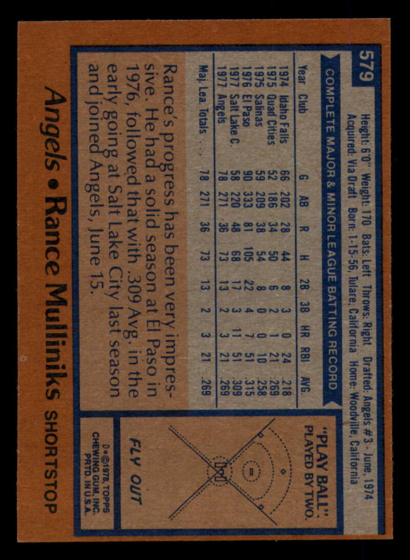 1978 Topps Baseball #571 - #625 - Complete your set - Pick your card - Picture 61 of 499