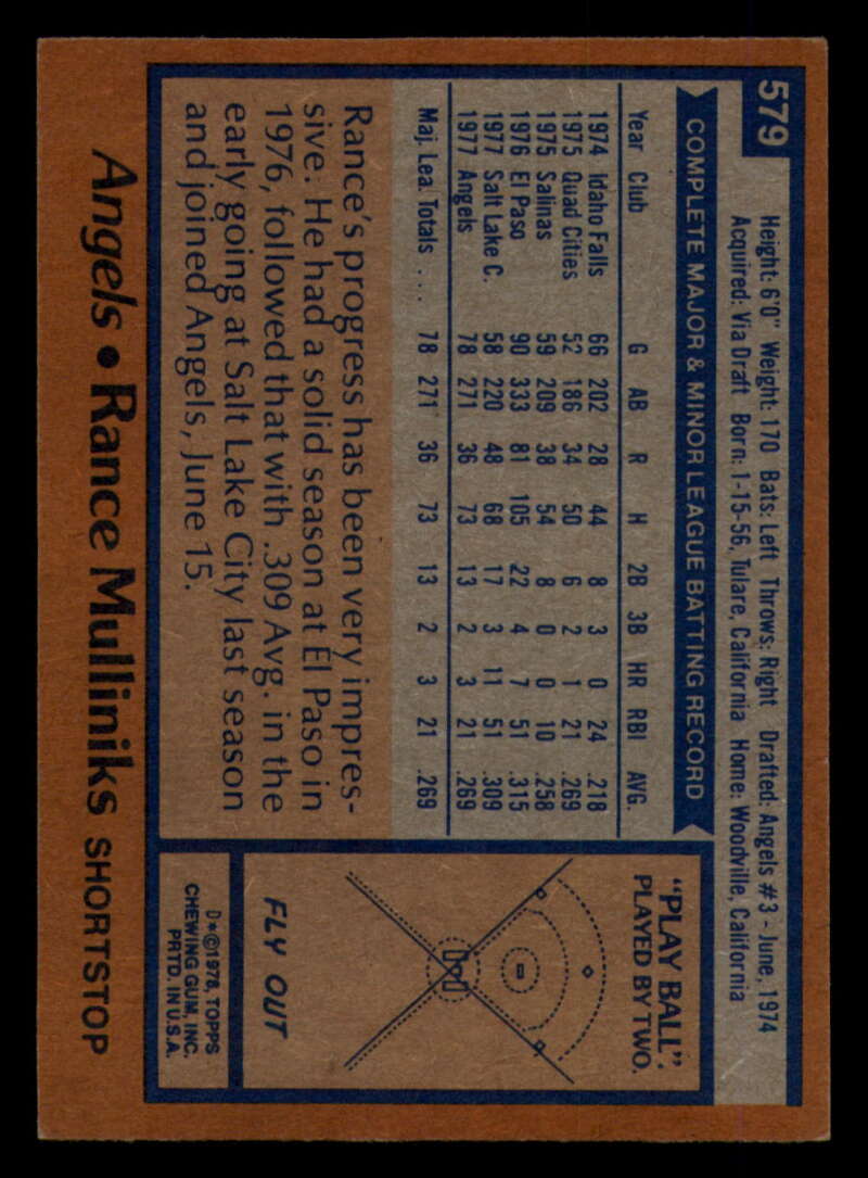 1978 Topps Baseball #571 - #625 - Complete your set - Pick your card - Picture 59 of 499