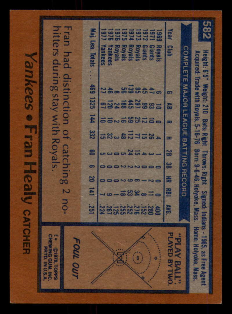 1978 Topps Baseball #571 - #625 - Complete your set - Pick your card - Picture 77 of 499