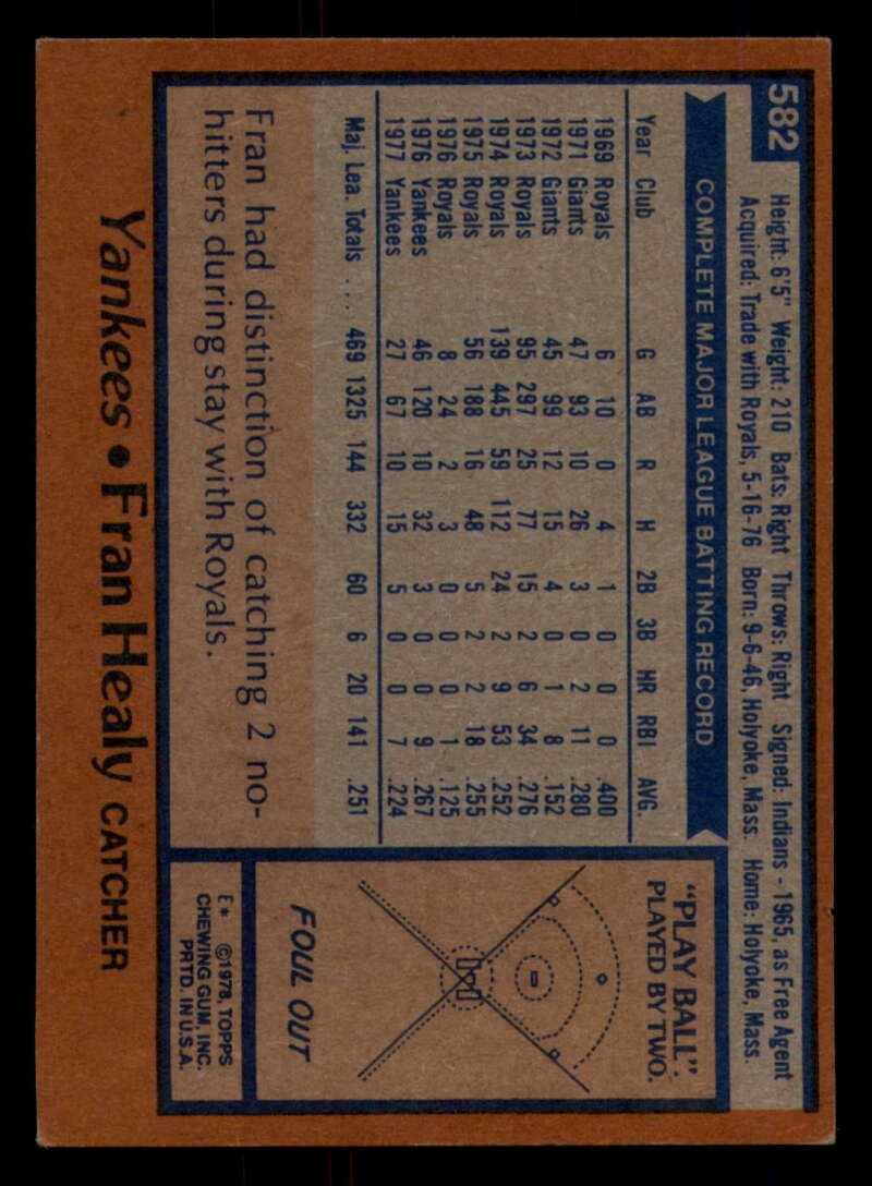 1978 Topps Baseball #571 - #625 - Complete your set - Pick your card - Picture 79 of 499