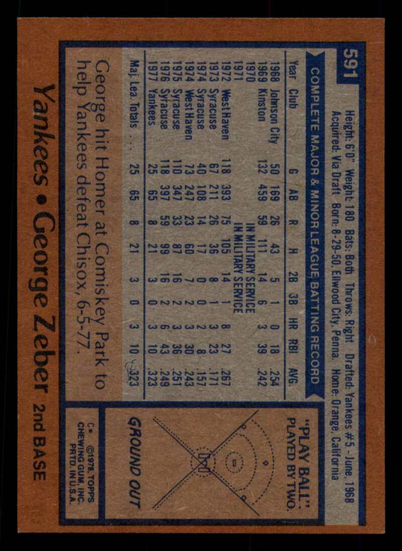 1978 Topps Baseball #571 - #625 - Complete your set - Pick your card - Picture 157 of 499