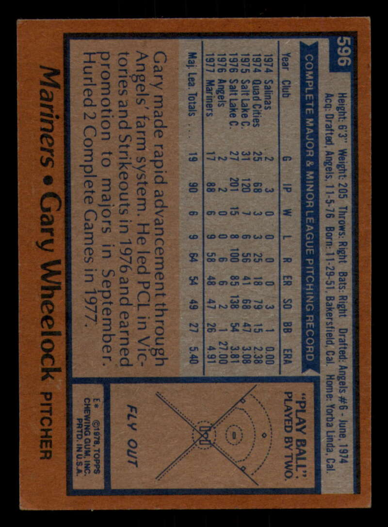 1978 Topps Baseball #571 - #625 - Complete your set - Pick your card - Picture 213 of 499