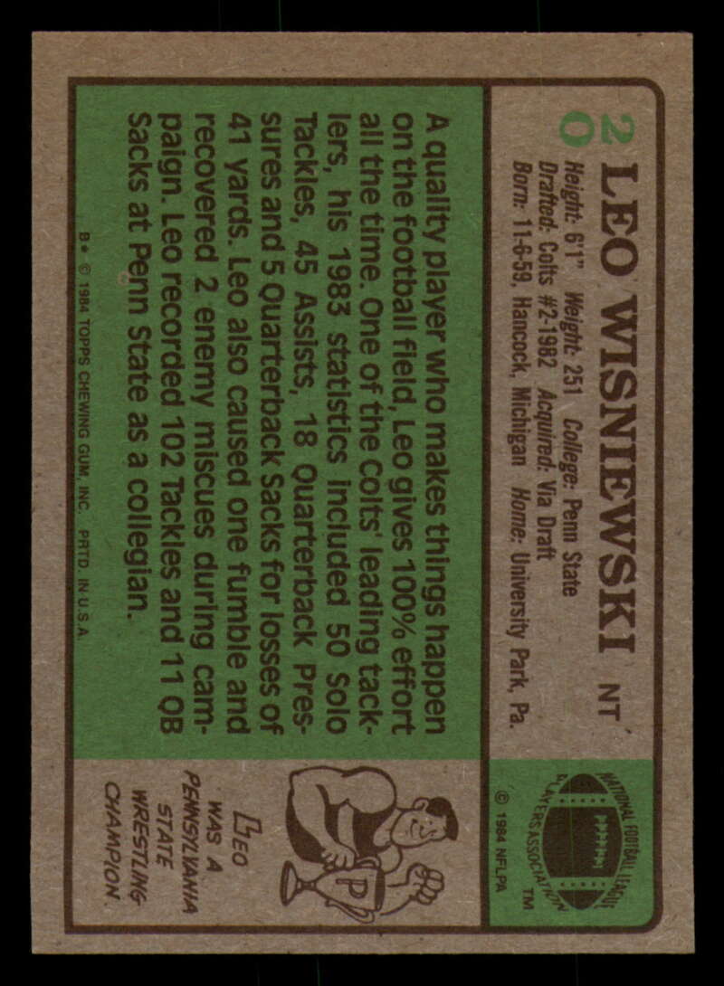 1984 Topps Football - #1  -  #60 - Complete your set - Pick your card - Picture 89 of 323