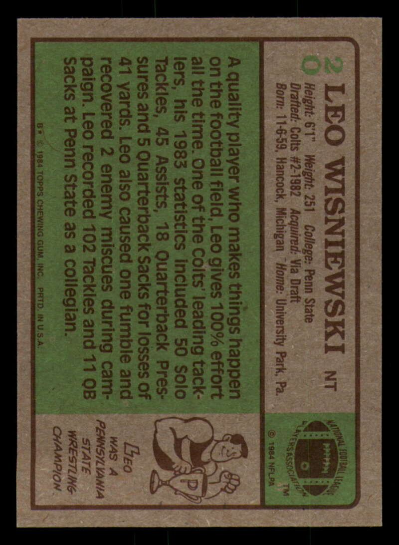 1984 Topps Football - #1  -  #60 - Complete your set - Pick your card - Picture 91 of 323