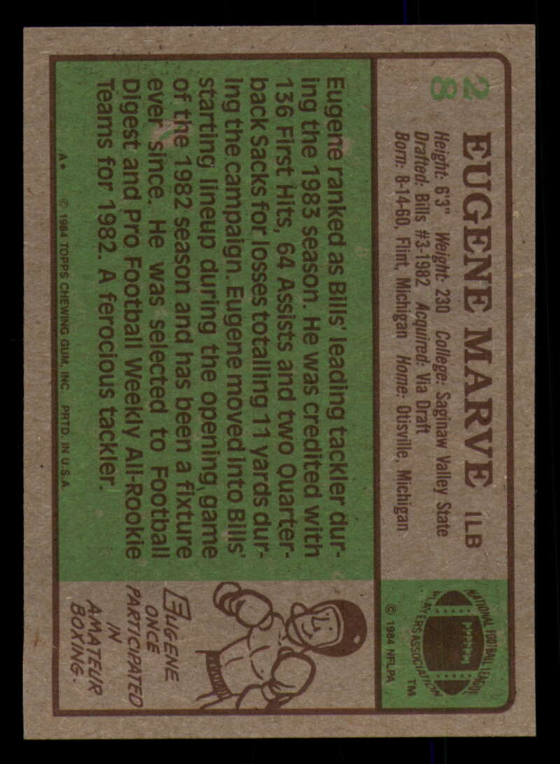 1984 Topps Football - #1  -  #60 - Complete your set - Pick your card - Picture 145 of 323