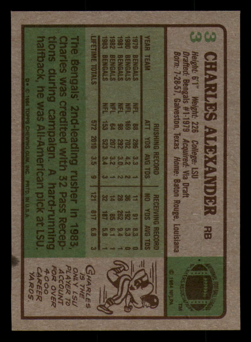 1984 Topps Football - #1  -  #60 - Complete your set - Pick your card - Picture 169 of 323