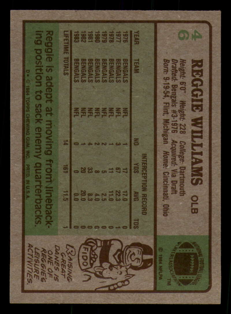 1984 Topps Football - #1  -  #60 - Complete your set - Pick your card - Picture 231 of 323