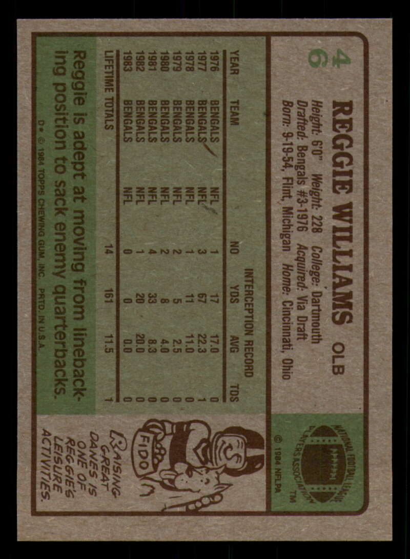 1984 Topps Football - #1  -  #60 - Complete your set - Pick your card - Picture 233 of 323