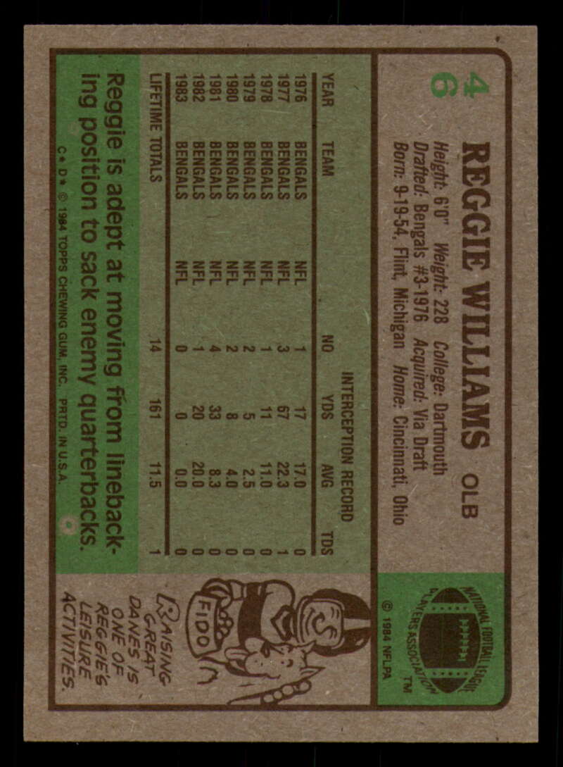 1984 Topps Football - #1  -  #60 - Complete your set - Pick your card - Picture 237 of 323