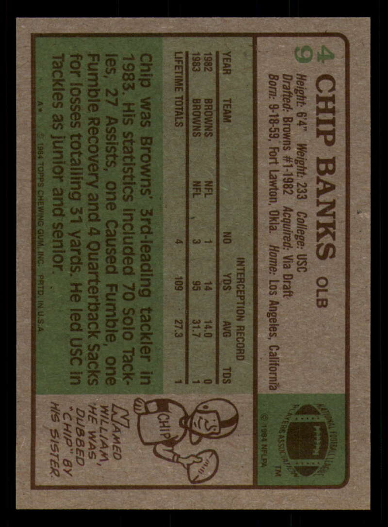 1984 Topps Football - #1  -  #60 - Complete your set - Pick your card - Picture 255 of 323