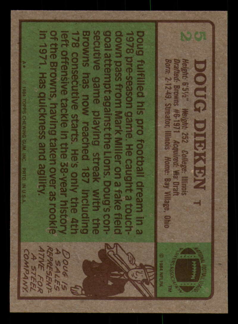 1984 Topps Football - #1  -  #60 - Complete your set - Pick your card - Picture 273 of 323