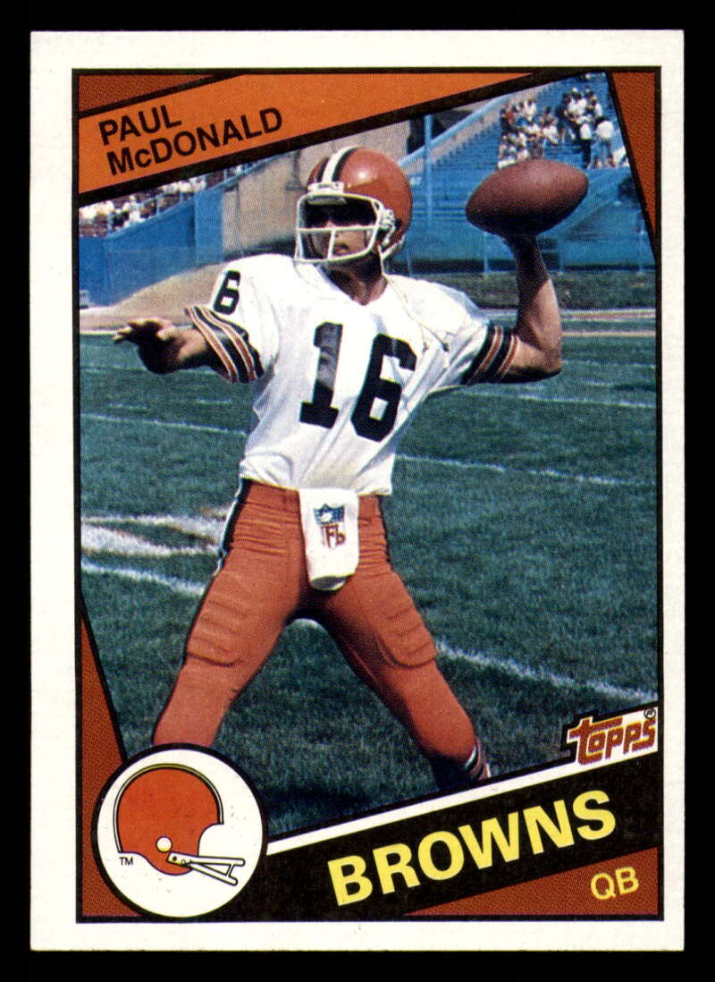 1984 Topps Football - #1  -  #60 - Complete your set - Pick your card - Picture 308 of 323