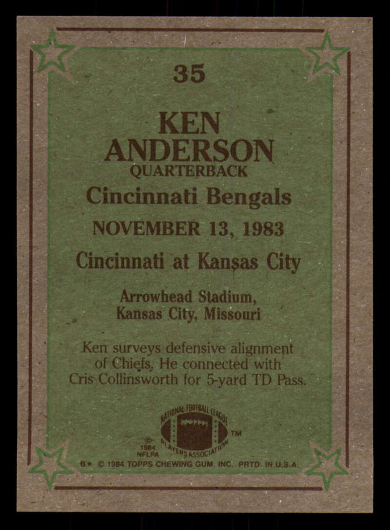 1984 Topps Football - #1  -  #60 - Complete your set - Pick your card - Picture 185 of 323