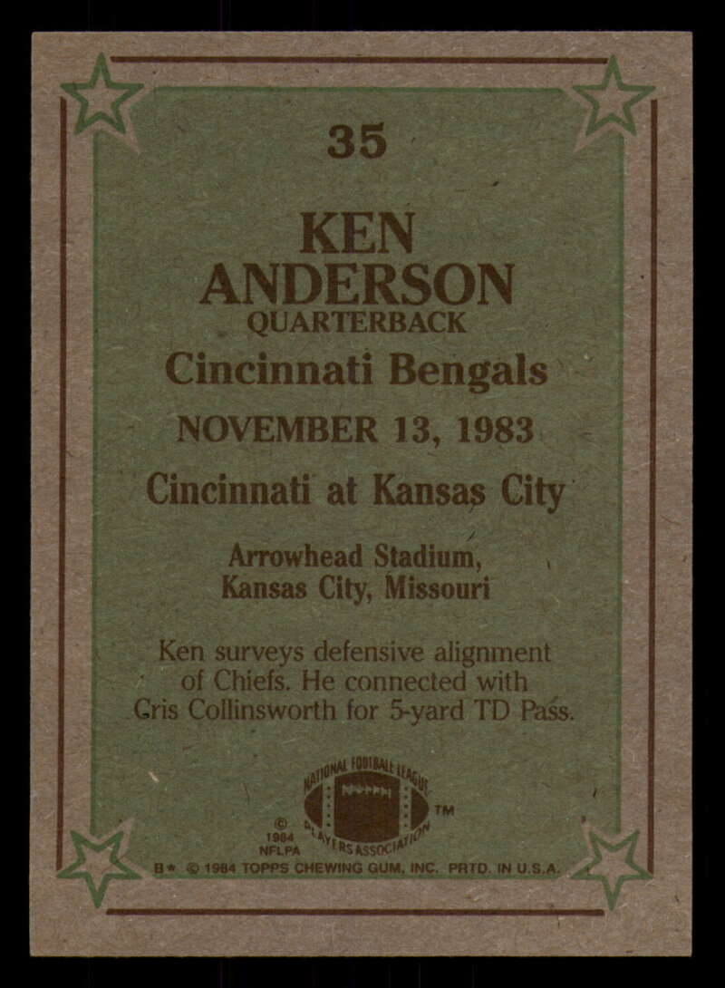 1984 Topps Football - #1  -  #60 - Complete your set - Pick your card - Picture 187 of 323