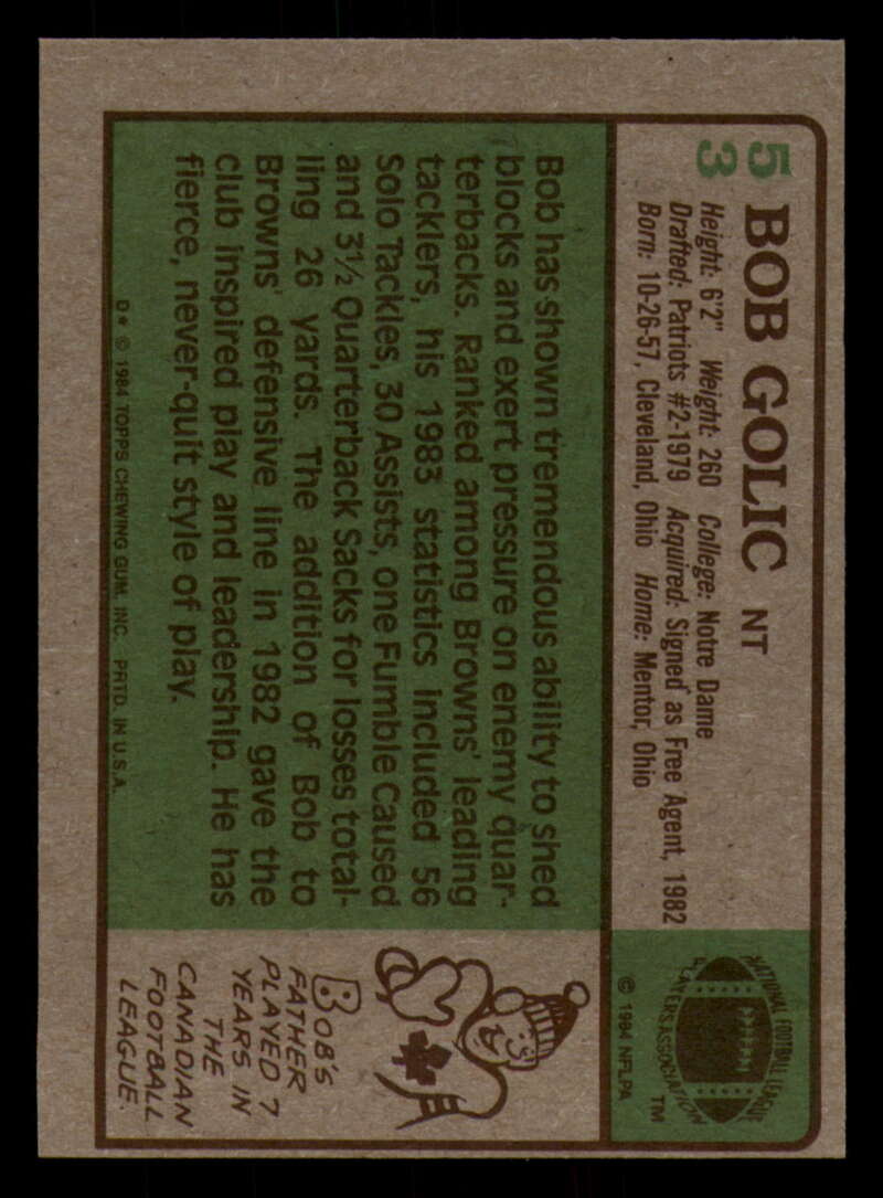 1984 Topps Football - #1  -  #60 - Complete your set - Pick your card - Picture 277 of 323