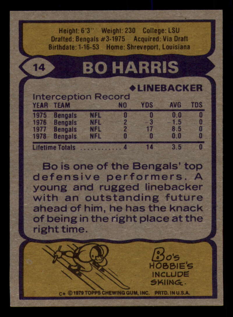 1979 Topps Football - #1 to #60 - Complete your set - Pick your card - Picture 97 of 457