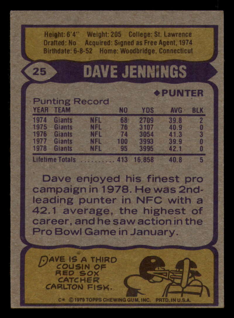 1979 Topps Football - #1 to #60 - Complete your set - Pick your card - Picture 157 of 457