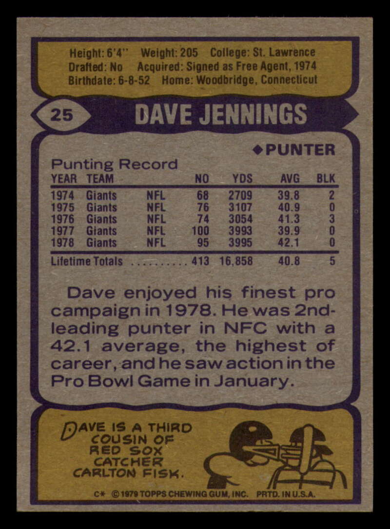 1979 Topps Football - #1 to #60 - Complete your set - Pick your card - Picture 161 of 457