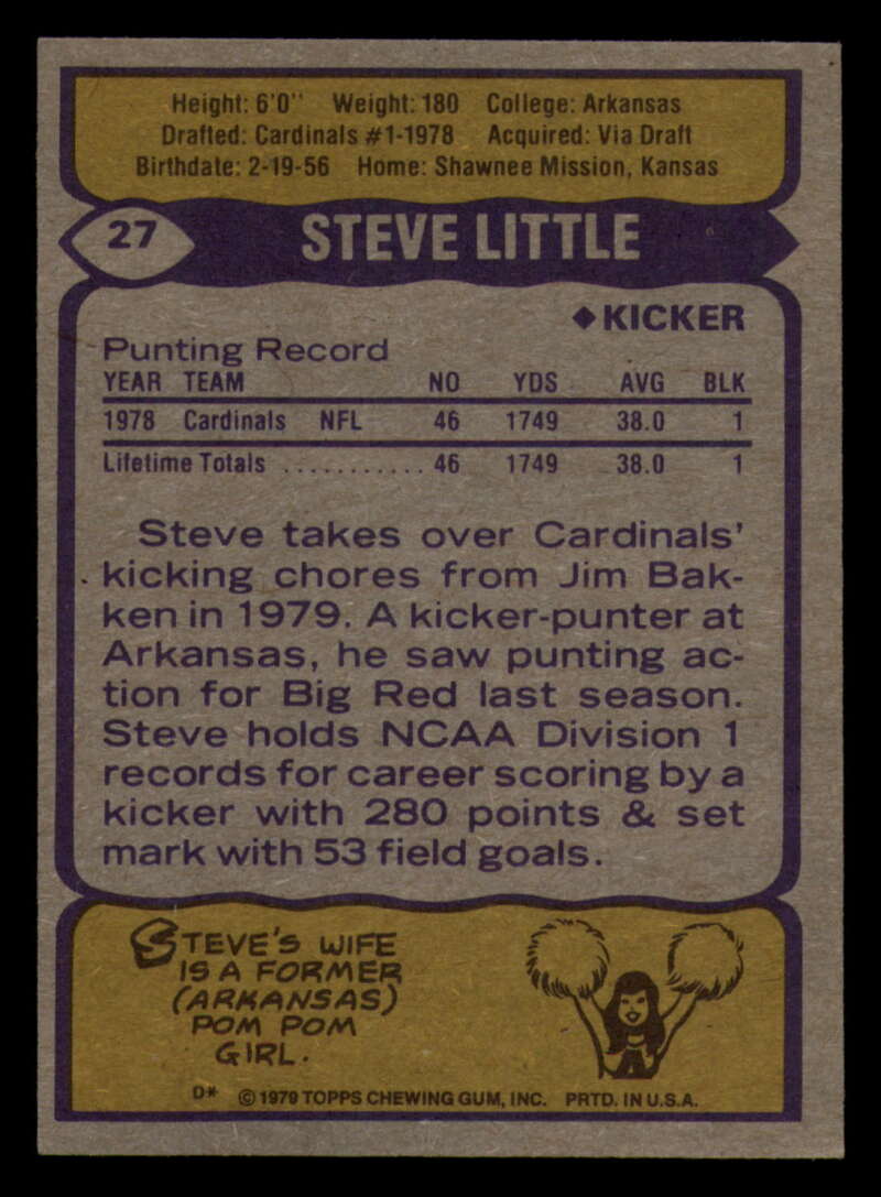 1979 Topps Football - #1 to #60 - Complete your set - Pick your card - Picture 179 of 457