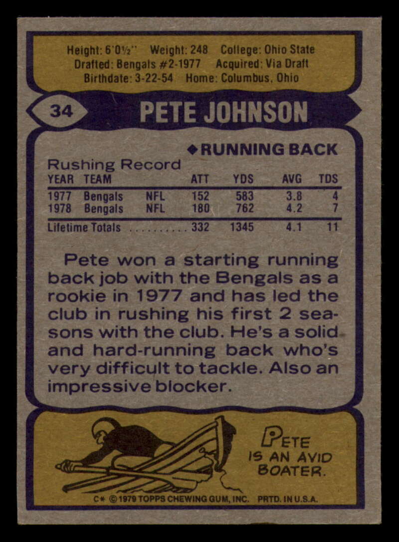 1979 Topps Football - #1 to #60 - Complete your set - Pick your card - Picture 235 of 457