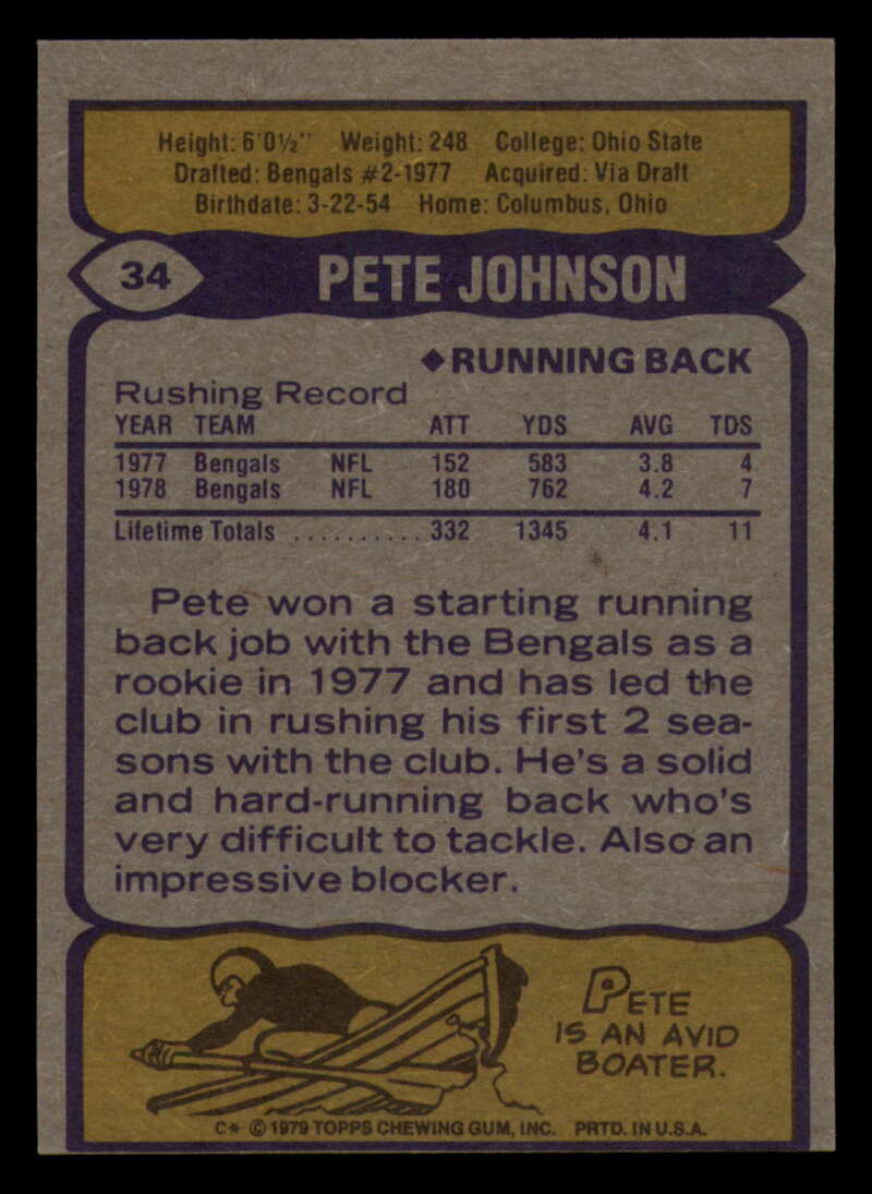 1979 Topps Football - #1 to #60 - Complete your set - Pick your card - Picture 239 of 457