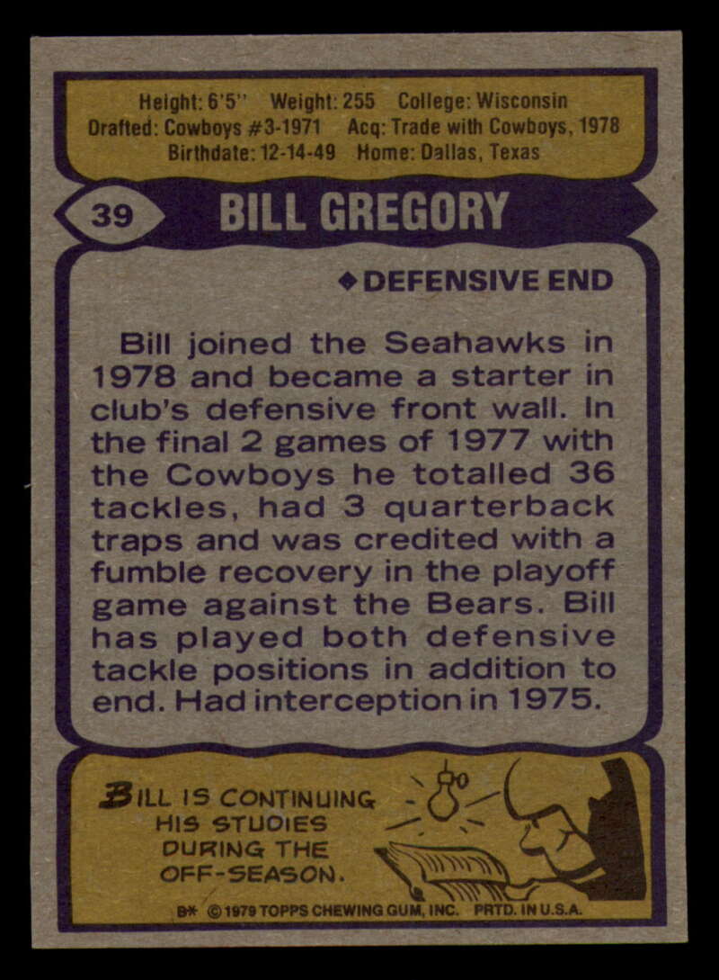 1979 Topps Football - #1 to #60 - Complete your set - Pick your card - Picture 271 of 457