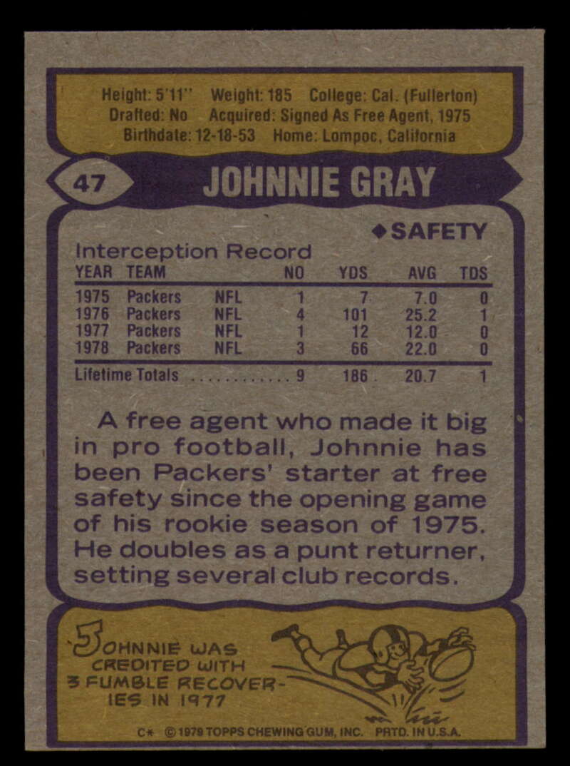 1979 Topps Football - #1 to #60 - Complete your set - Pick your card - Picture 335 of 457