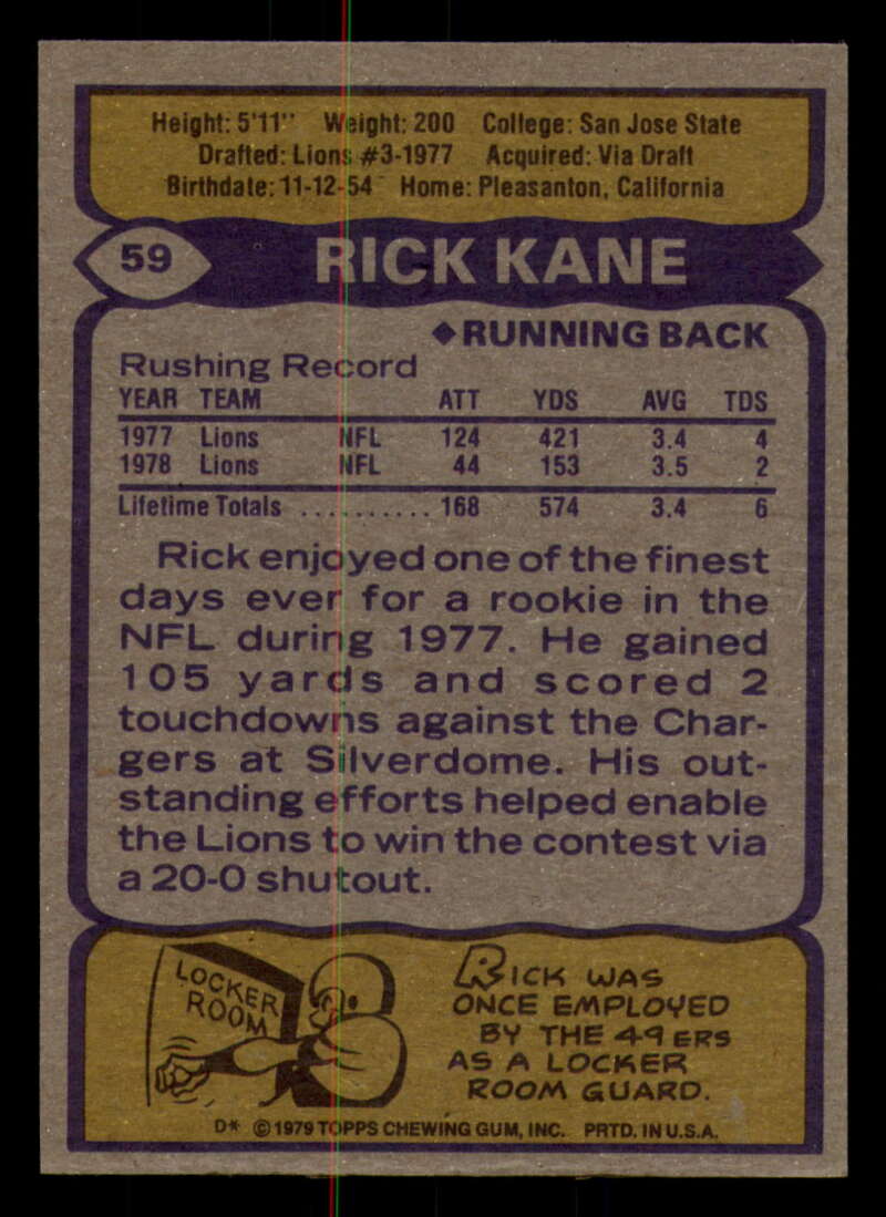 1979 Topps Football - #1 to #60 - Complete your set - Pick your card - Picture 445 of 457