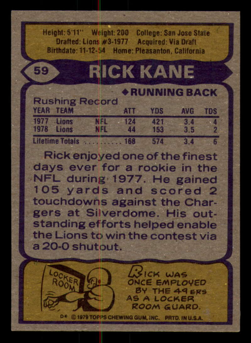 1979 Topps Football - #1 to #60 - Complete your set - Pick your card - Picture 443 of 457