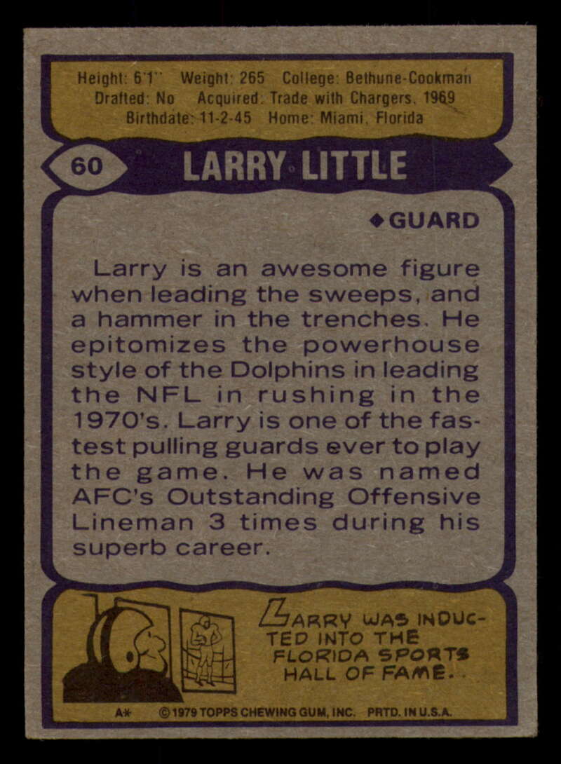 1979 Topps Football - #1 to #60 - Complete your set - Pick your card - Picture 453 of 457