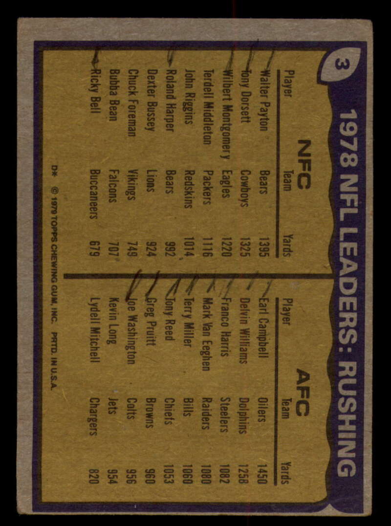 1979 Topps Football - #1 to #60 - Complete your set - Pick your card - Picture 9 of 457