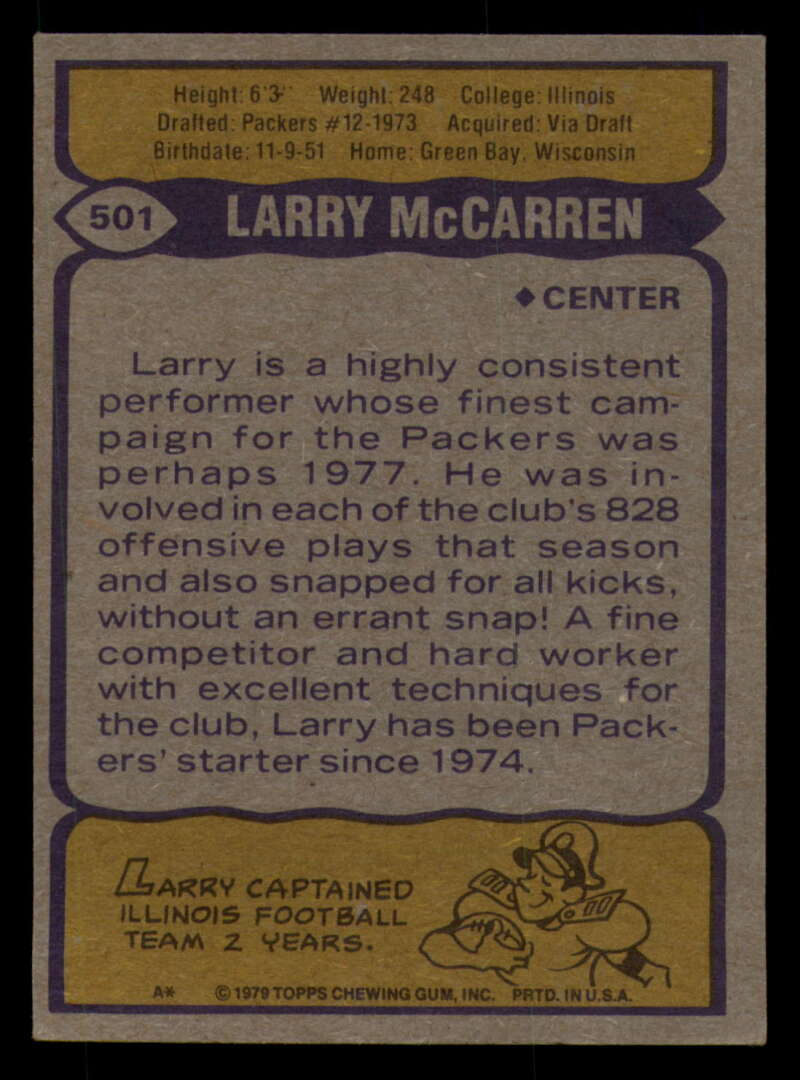 1979 Topps Football - #501 to #528 - Complete your set - Pick your card - Picture 11 of 201