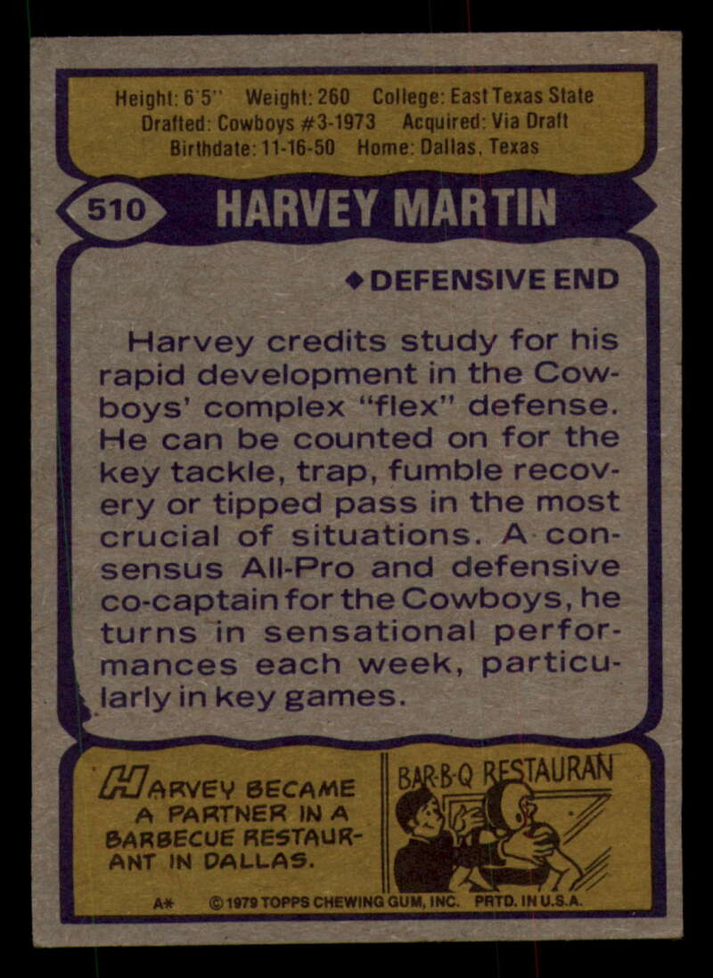 1979 Topps Football - #501 to #528 - Complete your set - Pick your card - Picture 79 of 201