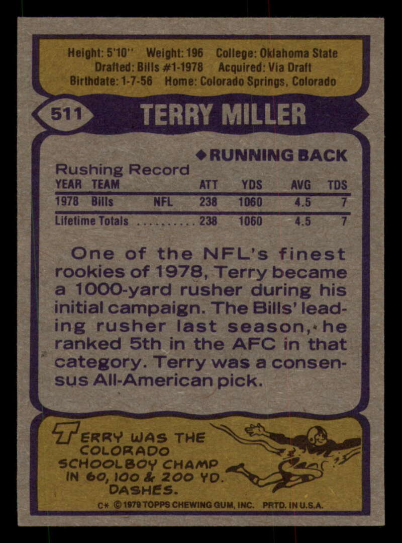 1979 Topps Football - #501 to #528 - Complete your set - Pick your card - Picture 81 of 201