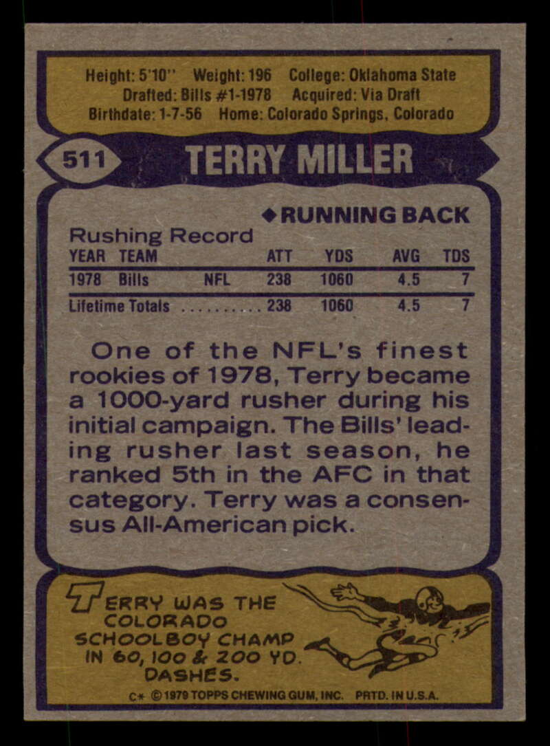 1979 Topps Football - #501 to #528 - Complete your set - Pick your card - Picture 83 of 201