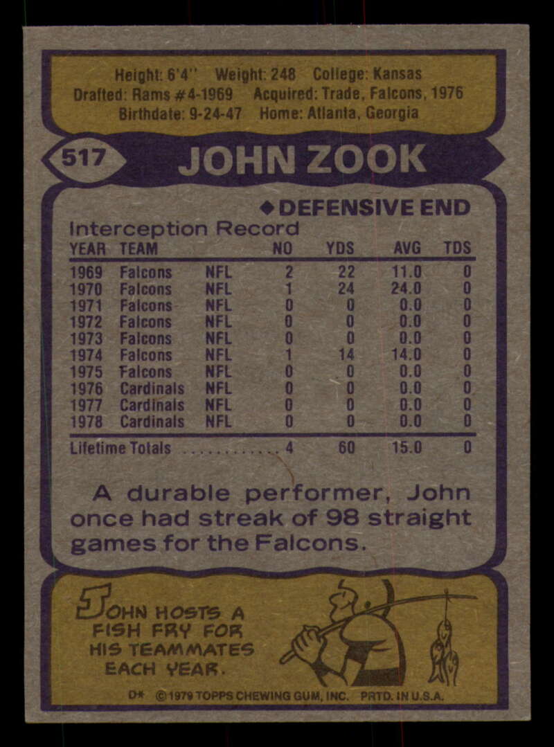 1979 Topps Football - #501 to #528 - Complete your set - Pick your card - Picture 125 of 201