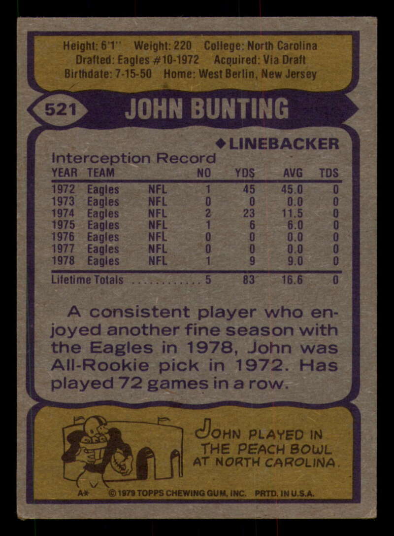 1979 Topps Football - #501 to #528 - Complete your set - Pick your card - Picture 153 of 201