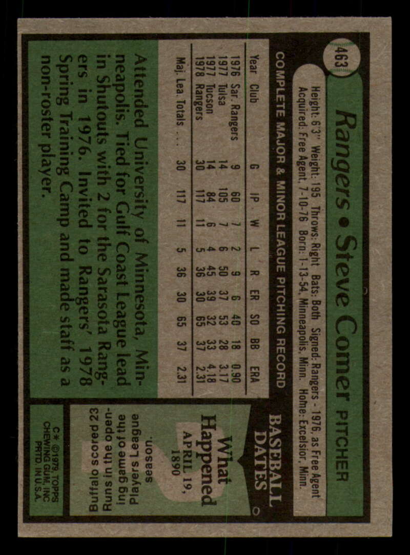 1979 Topps Baseball #451  to  #500 - Complete your set - Pick your card - Picture 135 of 489