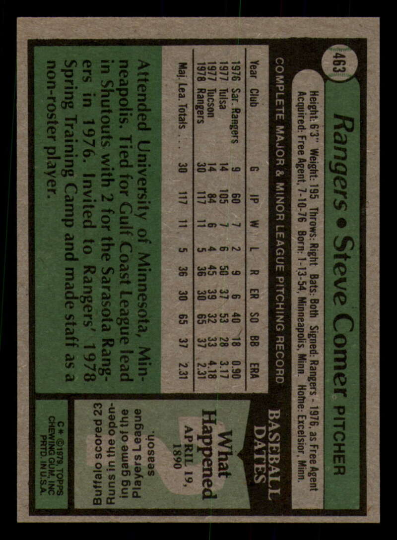 1979 Topps Baseball #451  to  #500 - Complete your set - Pick your card - Picture 137 of 489