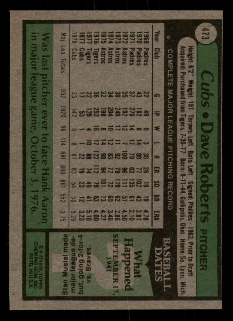 1979 Topps Baseball #451  to  #500 - Complete your set - Pick your card - Picture 231 of 489
