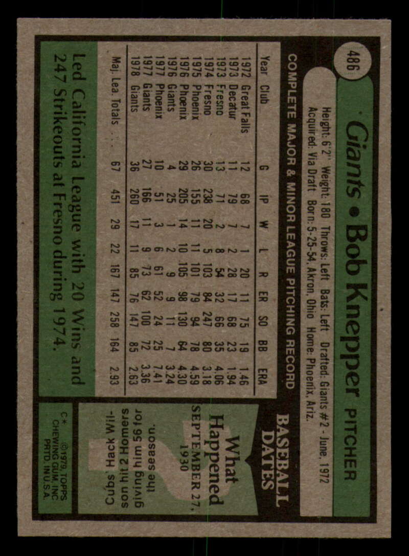 1979 Topps Baseball #451  to  #500 - Complete your set - Pick your card - Picture 351 of 489