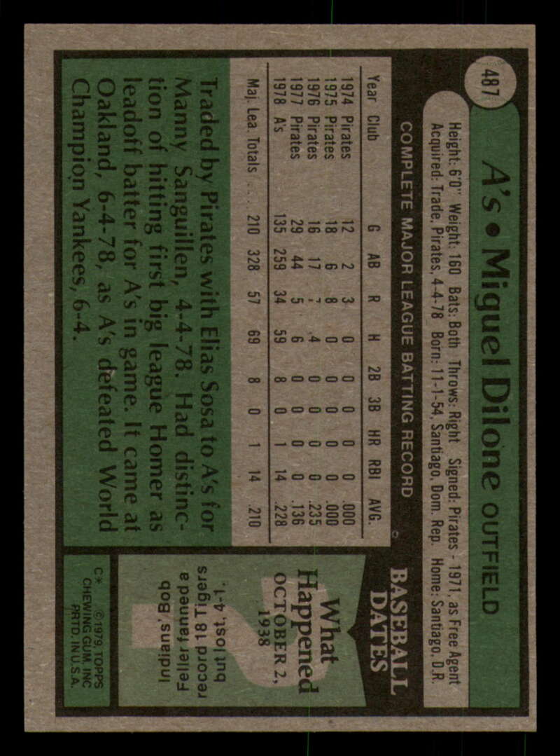 1979 Topps Baseball #451  to  #500 - Complete your set - Pick your card - Picture 361 of 489