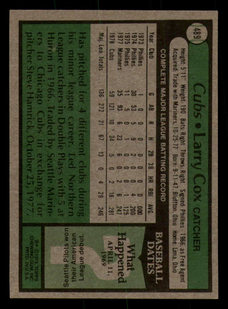 1979 Topps Baseball #451  to  #500 - Complete your set - Pick your card - Picture 385 of 489