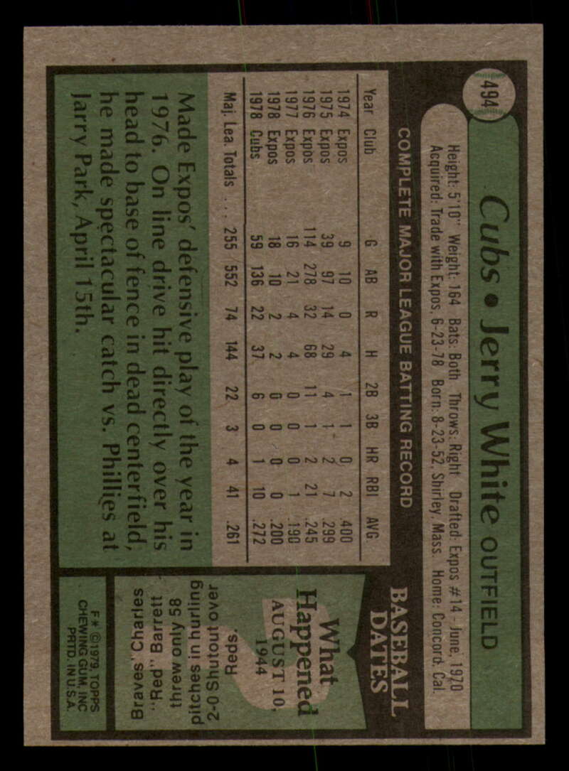 1979 Topps Baseball #451  to  #500 - Complete your set - Pick your card - Picture 429 of 489